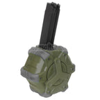 WE (WE-TECH) 350発ガスドラムマガジン WE PCCタイプ 888/888C/RARS/R5C/M4/M16シリーズ GBBライフル対応