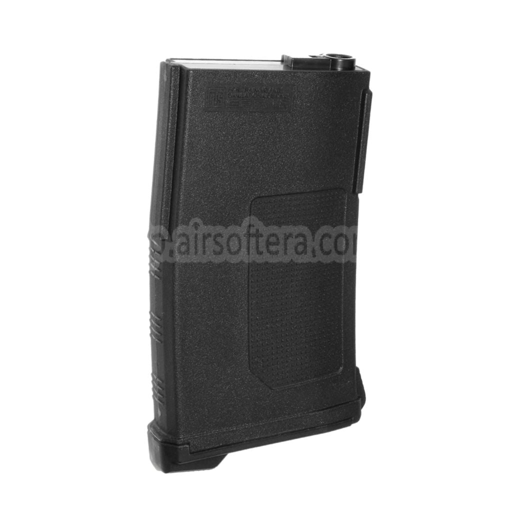 PTS 150発 EPM-LR ミッドキャップ強化ポリマーマガジン A&K G&P SR25/XM110シリーズ AEGライフル エアソフトガン対応 ブラック