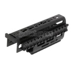 CYMA 155mm アルミ製 RISハンドガードレールシステム D-Boys G&P CLASSIC ARMY E&C AY CYMA AKシリーズ AEGライフル エアガン ブラック