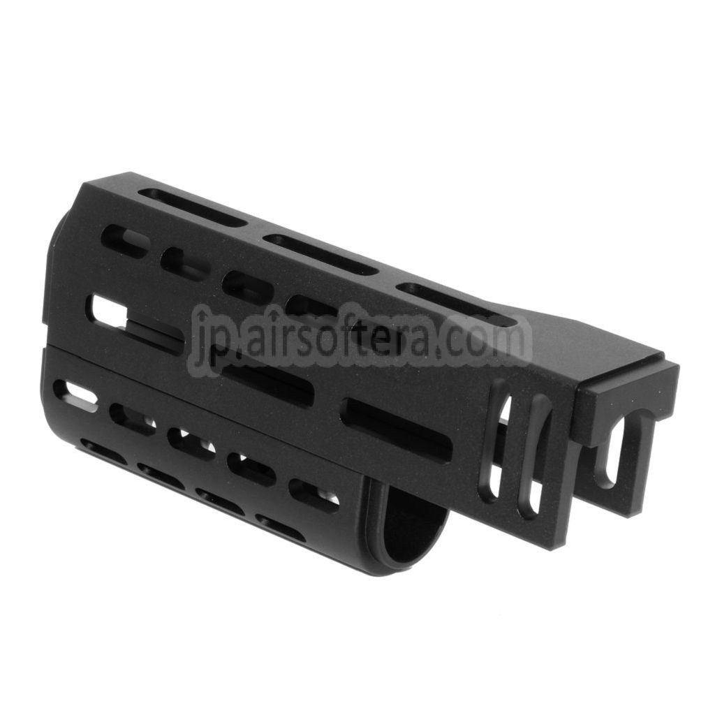 CYMA 155mm CNCアルミ製 M-LOKハンドガード タイプA E&L CYMA 東京マルイ AK47シリーズ AEGライフル エアガン ブラック