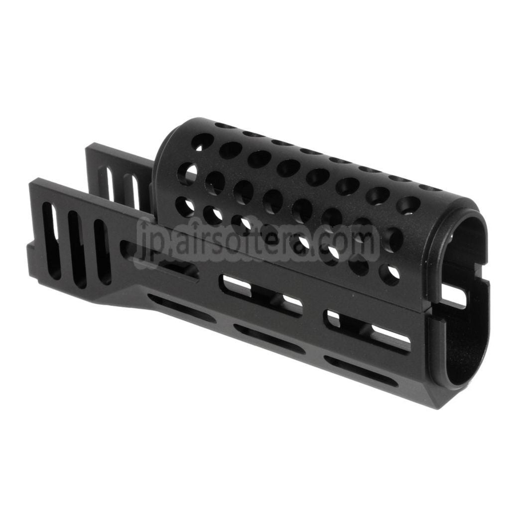 CYMA 155mm CNCアルミ製 M-LOKハンドガード タイプB CYMA AK47シリーズ AEGライフル エアガン ブラック