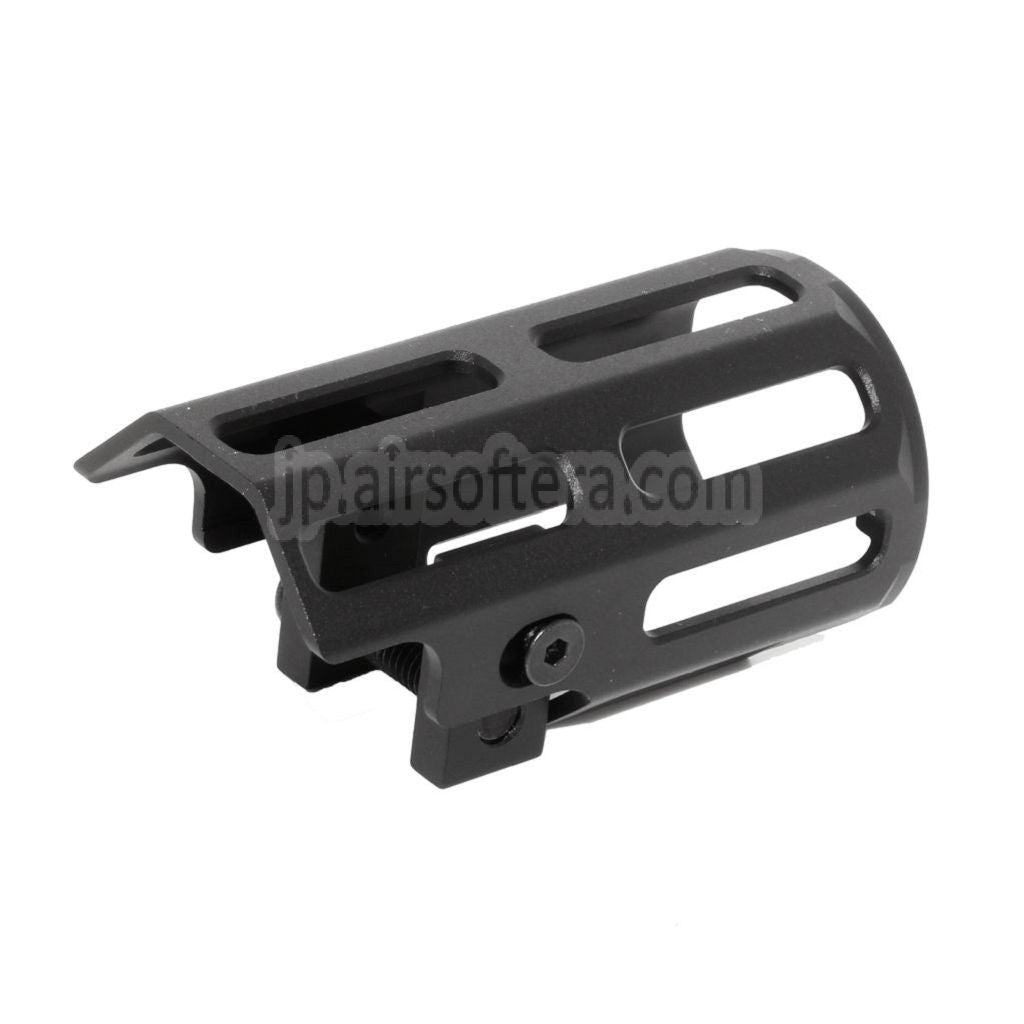 81mm M-LOKハンドガードシステム（CYMA 東京マルイ MP5K AEG GBB SMGライフル対応） ブラック