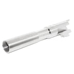 5KU 4.75インチ コンプレディアウターバレル AW / WE / 東京マルイ HI-CAPA 5.1 STI .38 SUPER シルバーに適合