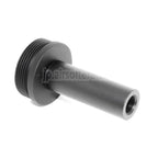 5KU DTK PUTNIK モックサプレッサー サイレンサートレーサーアダプター +36mm CW 時計回りネジ ブラック