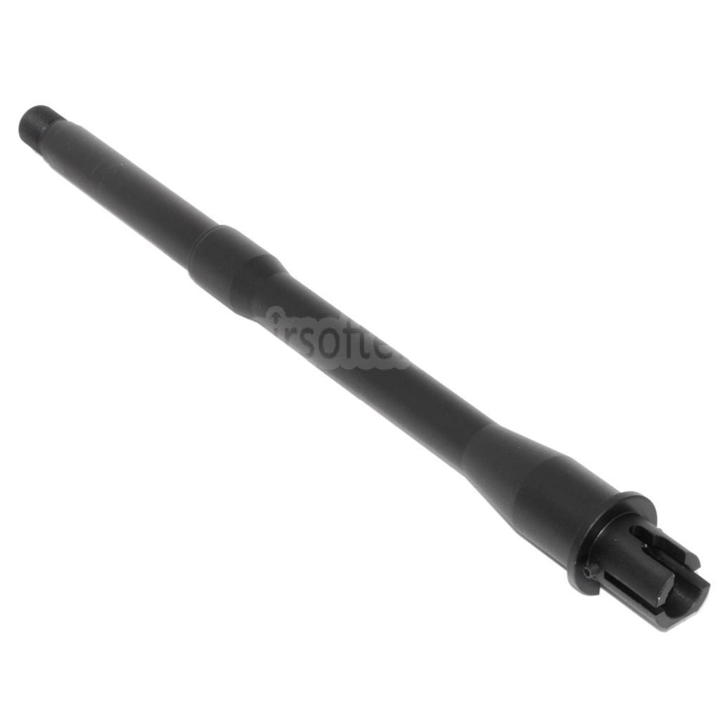 E&C 11インチ/11.5インチ アルミアウターバレル - 14mm逆ネジ 反時計回りネジ M4 M16シリーズ AEGライフル エアソフトガン対応 ブラック