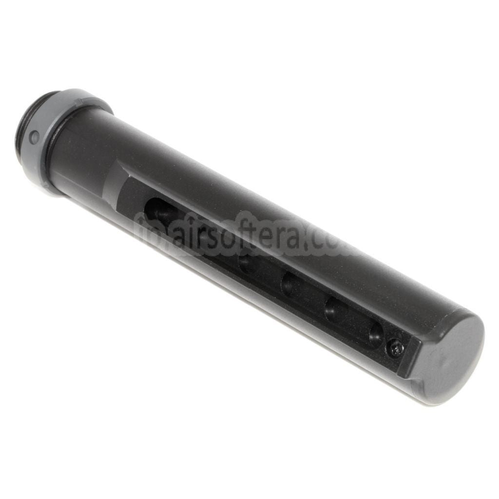 E&C 168mm 5ポジション エクステンデッドストック バッファーチューブアダプター（E&C 東京マルイ M16A1シリーズ AEGライフル対応）ブラック
