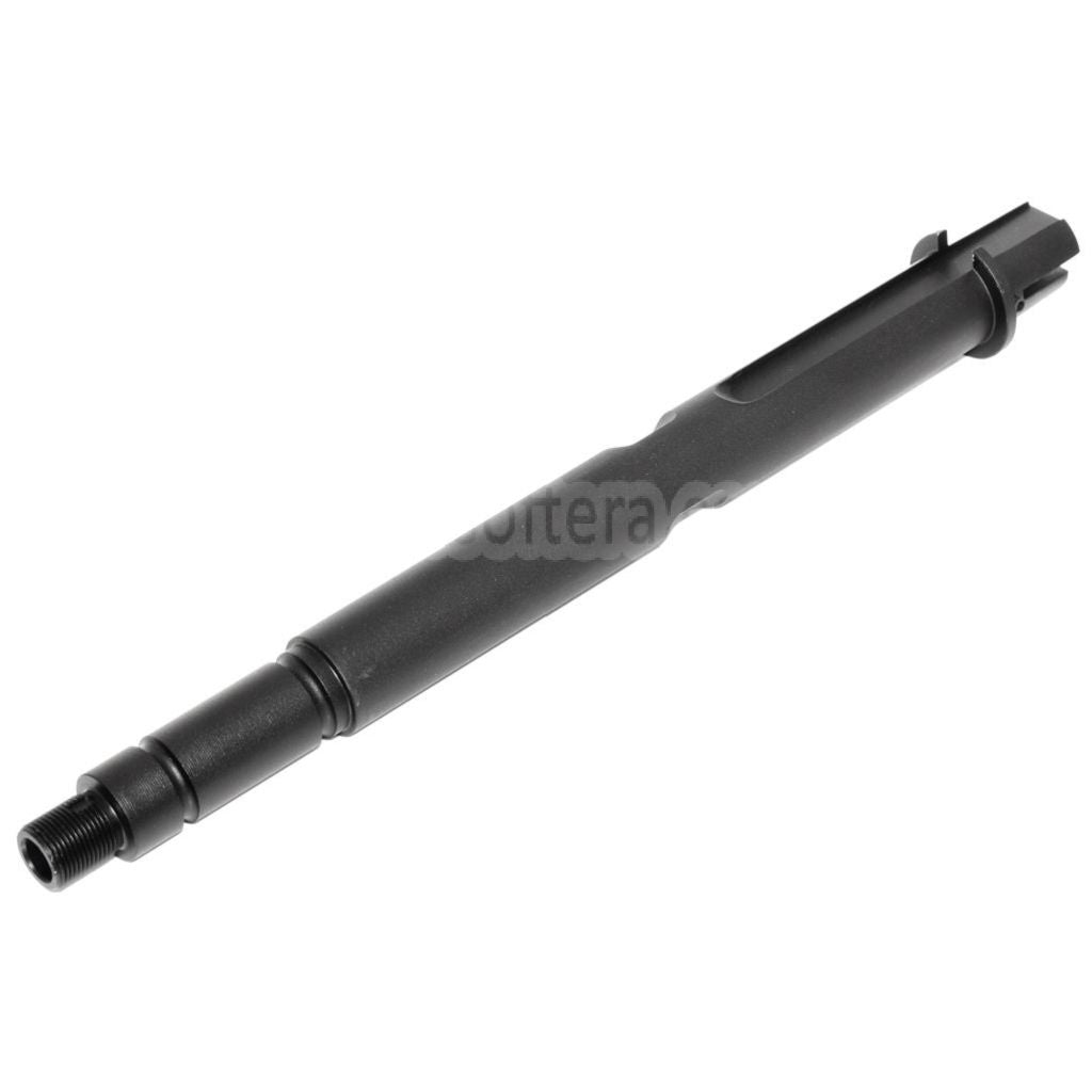 E&C 10インチ/10.75インチ アルミアウターバレル - 14mm逆ネジ 反時計回りネジ E&C 416Cシリーズ AEGライフル エアソフトガン ブラック