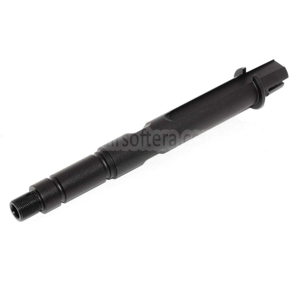 E&C 7.75インチ/8.5インチ アルミアウターバレル - 14mm逆ネジ 反時計回りネジ E&C 416 Gスタイルシリーズ AEGライフル エアソフトガン ブラック