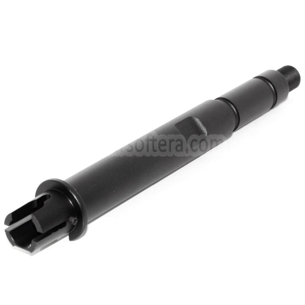 E&C 7.75インチ/8.5インチ アルミアウターバレル - 14mm逆ネジ 反時計回りネジ E&C 416 Gスタイルシリーズ AEGライフル エアソフトガン ブラック
