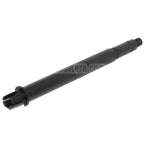 E&C 10インチ/10.75インチ アルミアウターバレル - 14mm逆ネジ 反時計回りネジ E&C 416 Gスタイルシリーズ AEGライフル エアソフトガン ブラック