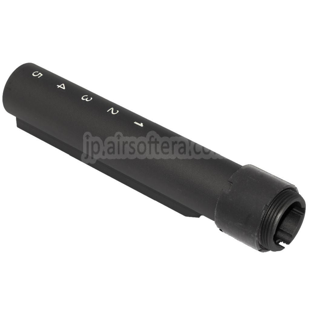 E&C 168mm 5ポジション エクステンデッドストック バッファーチューブアダプター E&C 416A5シリーズ AEGライフル エアソフトガン対応