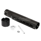 E&C 168mm 5ポジション エクステンデッドストック バッファーチューブアダプター E&C 416A5シリーズ AEGライフル エアソフトガン対応