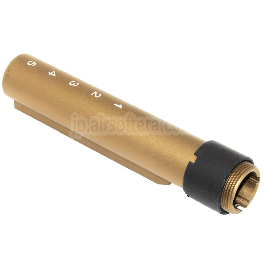 E&C 168mm 5ポジション エクステンデッドストック バッファーチューブアダプター E&C 416A5シリーズ AEGライフル エアソフトガン対応
