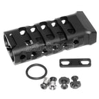 5KU CNCアルミKeyMod M-LOK 超軽量バーティカルグリップ タイプ2  き ブラック