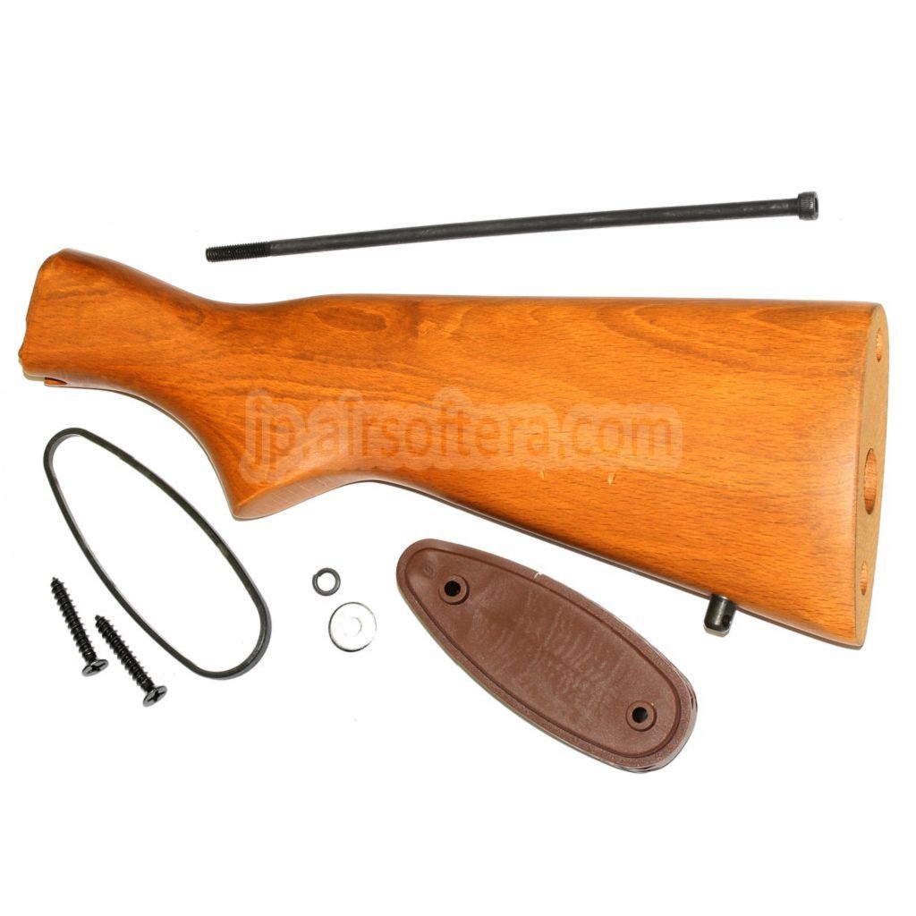 APS リアルウッドバットストック（APSクラシックスタイル MK2 MK-II MK3 MK-III CAM870 ガスショットガン対応）