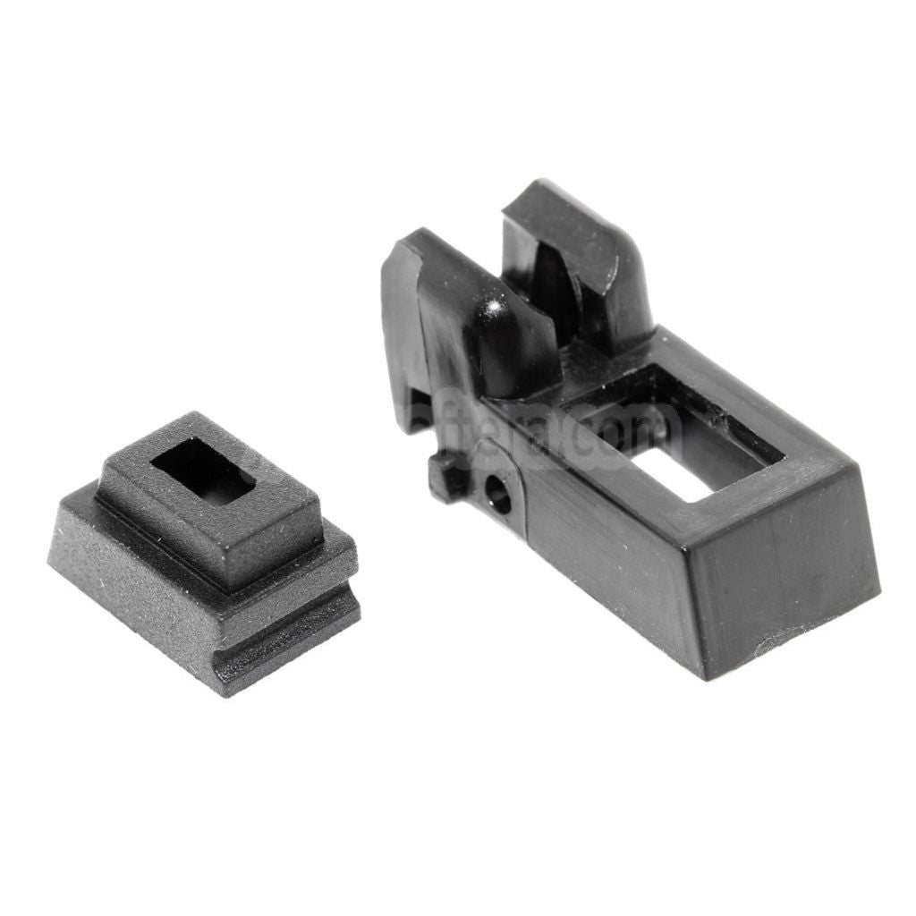 E&C マガジンリップフィード ラバーガスルート E&C 東京マルイ G17 G19 GBBピストル エアガンに適合