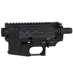 E&C MURスタイル 上部・下部メタルボディレシーバー（20mmトップレール付き）E&C 東京マルイ QD V2 ギアボックス M4 M16シリーズ AEGライフル対応 ブラック