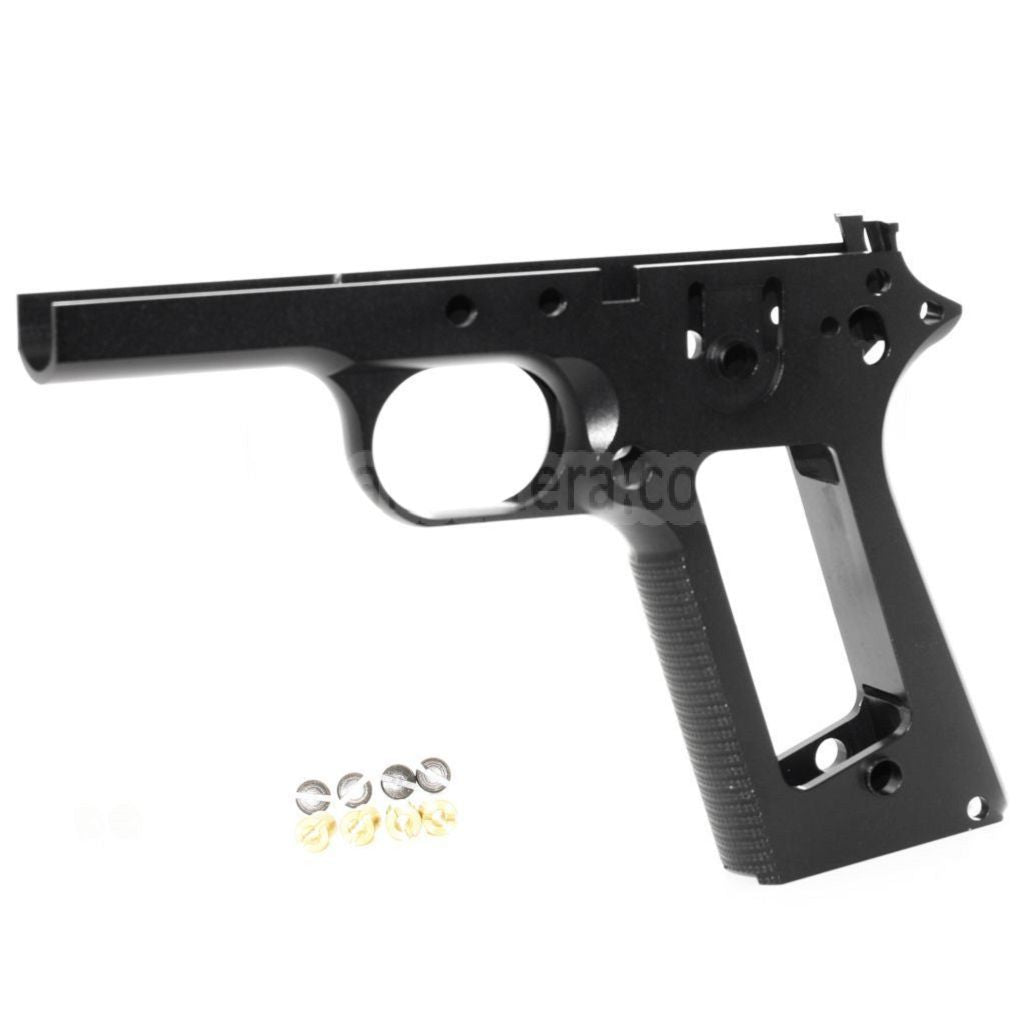 KF AIRSOFT CNCアルミロワーフレーム（東京マルイ M1911シリーズ GBBピストル対応 ） ブラック