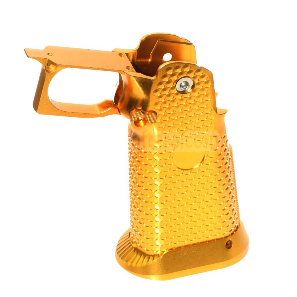 KF AIRSOFT CNCアルミグリップセット ARMY ARMAMENT R501 R601 R603 EMG AW WE 東京マルイ HI-CAPAシリーズ GBBピストル対応