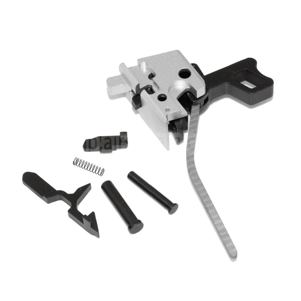 KF AIRSOFT CNCハンマーストラットハウジングセット（ピン付き）AW、KJ、WE、東京マルイHI-CAPAシリーズGBBピストル対応（ブラック）