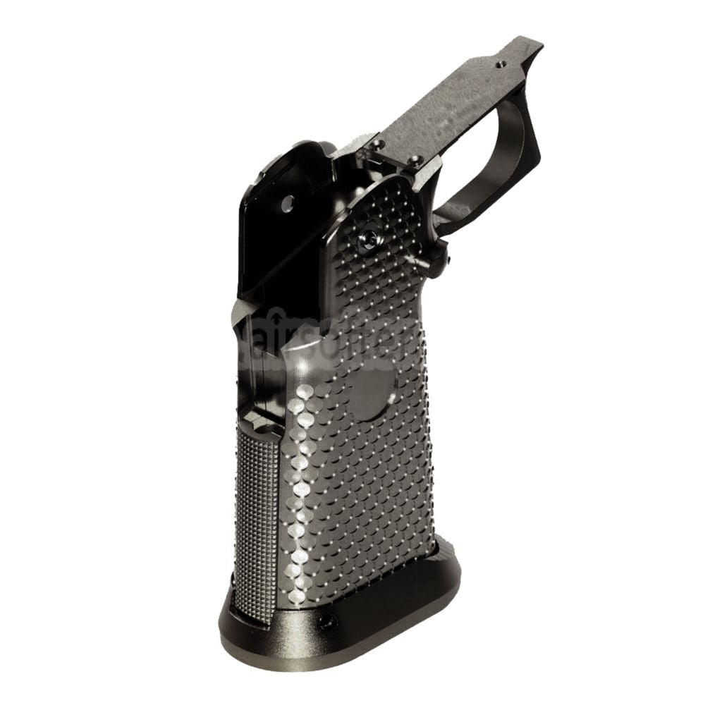 KF AIRSOFT CNCアルミグリップセット ARMY ARMAMENT R501 R601 R603 EMG AW WE 東京マルイ HI-CAPAシリーズ GBBピストル対応
