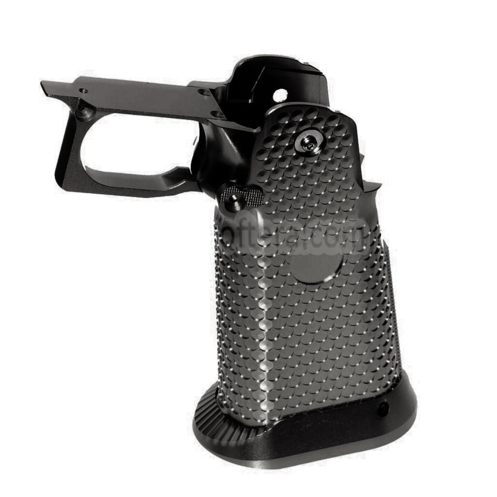 KF AIRSOFT CNCアルミグリップセット ARMY ARMAMENT R501 R601 R603 EMG AW WE 東京マルイ HI-CAPAシリーズ GBBピストル対応