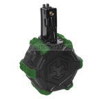 ARMORER WORKS AWカスタム 350発ガスアダプティブドラムマガジン WE (WE-TECH) AP APACHE MP5シリーズ GBBライフル