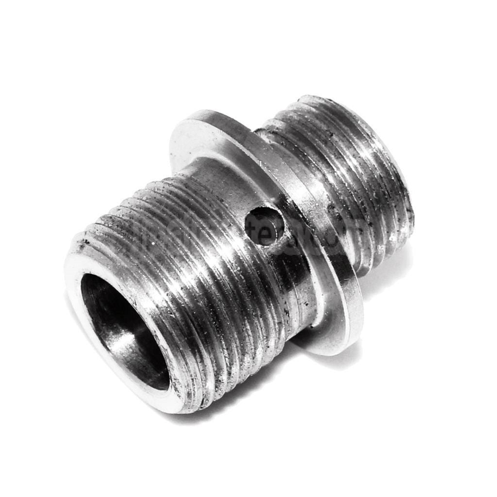 5KU バレルサイレンサーコンペンセイターアダプター（東京マルイ G17 エアソフトガン対応）-12mm 逆ネジ -14mm 逆ネジ 反時計回りネジ