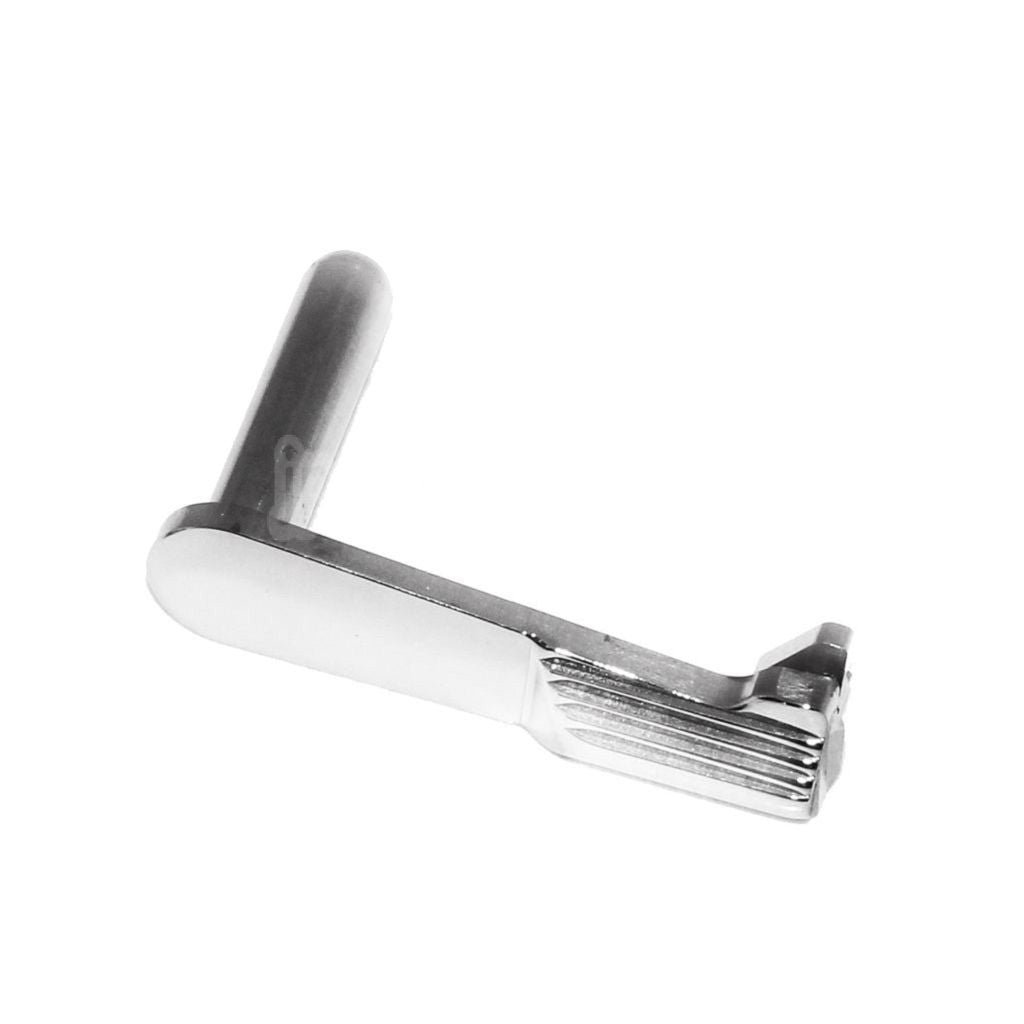 5KU スライドストップキャッチ タイプ3 東京マルイ HI-CAPAシリーズ GBBピストル対応 エアソフト シルバー