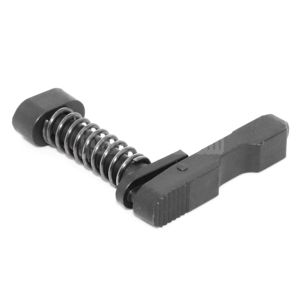 5KU KACスタイル アンビマガジンリリースキャッチ（東京マルイM4シリーズMWS GBBライフル対応、エアソフトガン用ブラック）