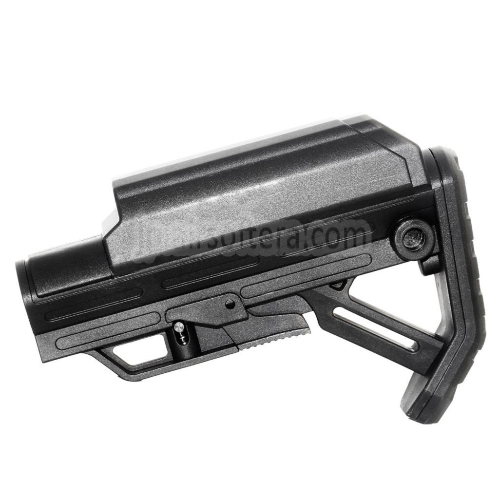 GOLDEN EAGLE VIPERストック（チークレスト付き）M4/M16バッファーチューブライフル対応エアソフトガン ブラック