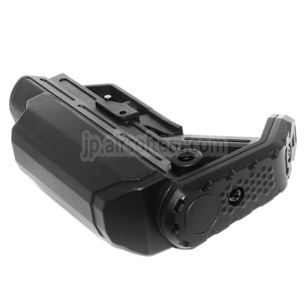 GOLDEN EAGLE VIPERストック（チークレスト付き）M4/M16バッファーチューブライフル対応エアソフトガン ブラック