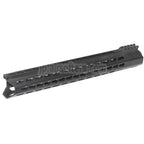 GOLDEN EAGLE 390mm アルミフリーフロート Keymod RAS ハンドガードレールシステム GOLDEN EAGLE 3202 M200 スナイパーライフル エアソフトガン ブラック