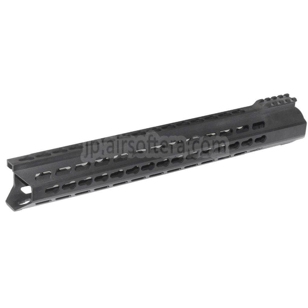 GOLDEN EAGLE 390mm アルミフリーフロート Keymod RAS ハンドガードレールシステム GOLDEN EAGLE 3202 M200 スナイパーライフル エアソフトガン ブラック
