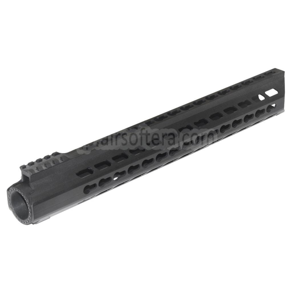 GOLDEN EAGLE 390mm アルミフリーフロート Keymod RAS ハンドガードレールシステム GOLDEN EAGLE 3202 M200 スナイパーライフル エアソフトガン ブラック