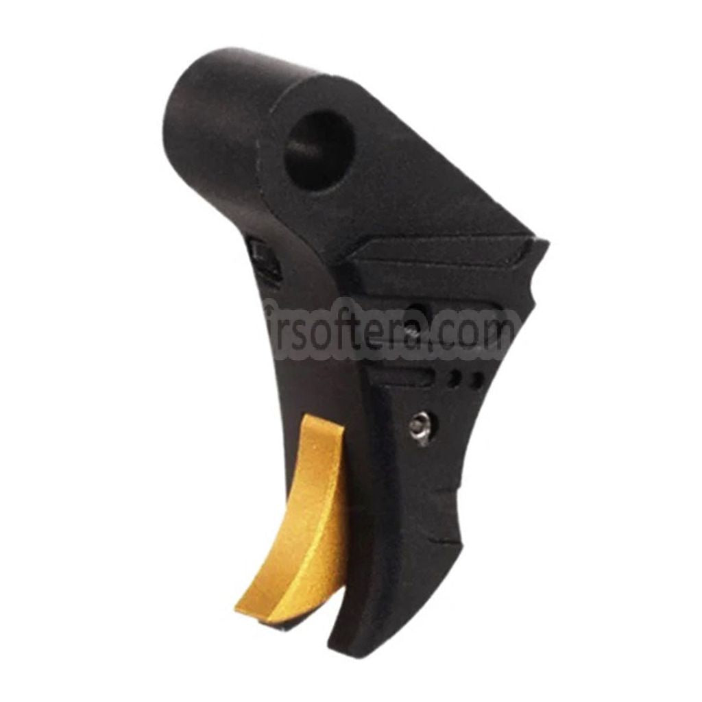 5KU SSVIスタイル CNCアルミトリガー WE 東京マルイ G17 G19 G34シリーズ GBBピストル対応