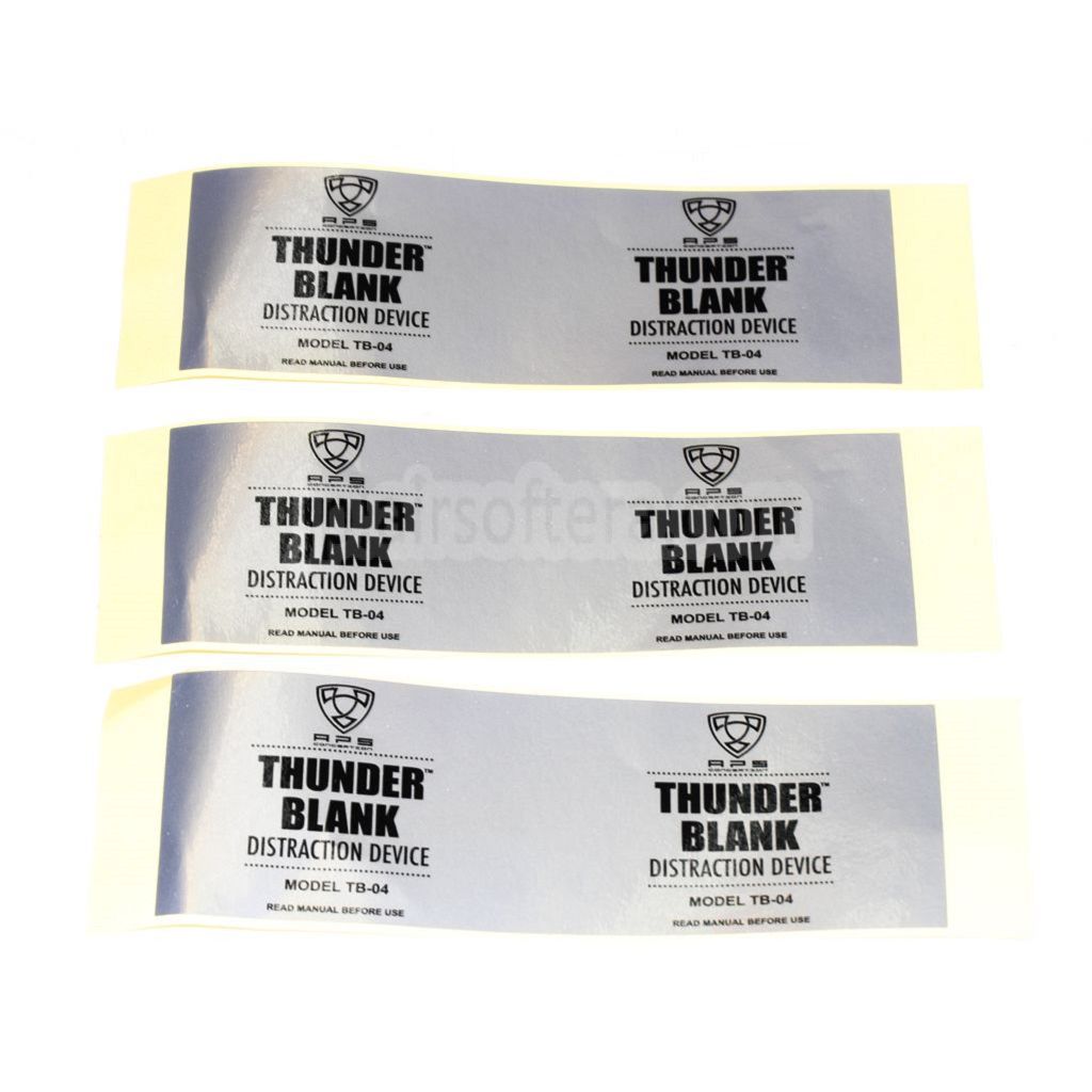 APS HAKKOTSU サンダーB CO2サウンドグレネード ダンブルベルシェルボトル 3個入り コア付き