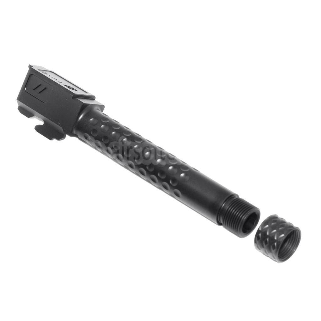 PTSライセンス取得ZEVアウターバレル&Laylax Nine Ball 6.00mmインナーバレルセット ISSC M22 EMG SAI BLU Lonewolf ZEV G&P P80 AW WE 東京マルイ G17シリーズ GBBピストル対応