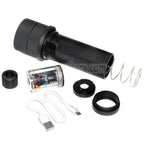 5KU PBS-1 ミニサイレンサーサプレッサー（スピットファイアトレーサー付き）-14mm CCW 反時計回りネジバレル AKシリーズライフル用 エアソフトガン ブラック