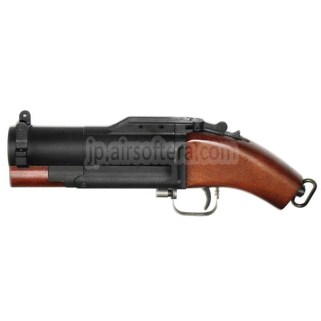 m79ソードオフリアルウッドグレネードランチャー KING ARMS リアルウッド M79 ソードオフグレネードランチャー 標準40mm