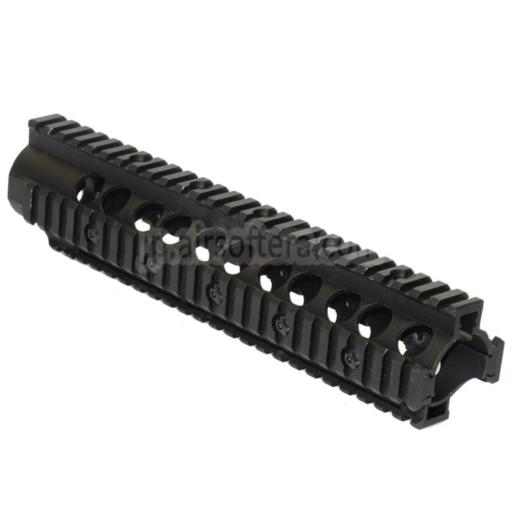 CYMA 10.5インチ 265mm アルミアッパーカット RAS ハンドガードレールシステム CYMA G&P VFC KING ARMS 東京マルイ M4 AEG GBB ライフル エアソフトガン対応 ブラック