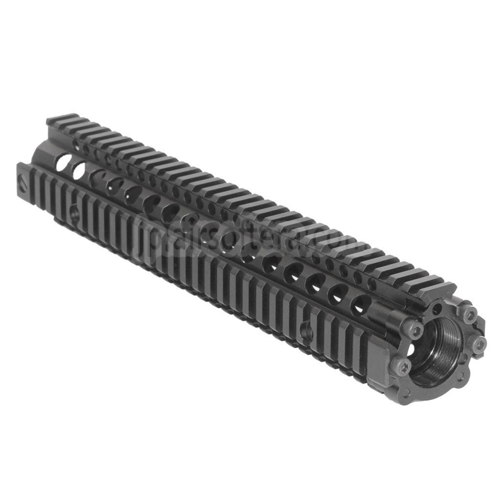 CYMA 304mm アルミ MK18 スタイル RAS ハンドガードレールシステム CYMA M4 M16 AEG ライフル エアソフトガン対応 ブラック