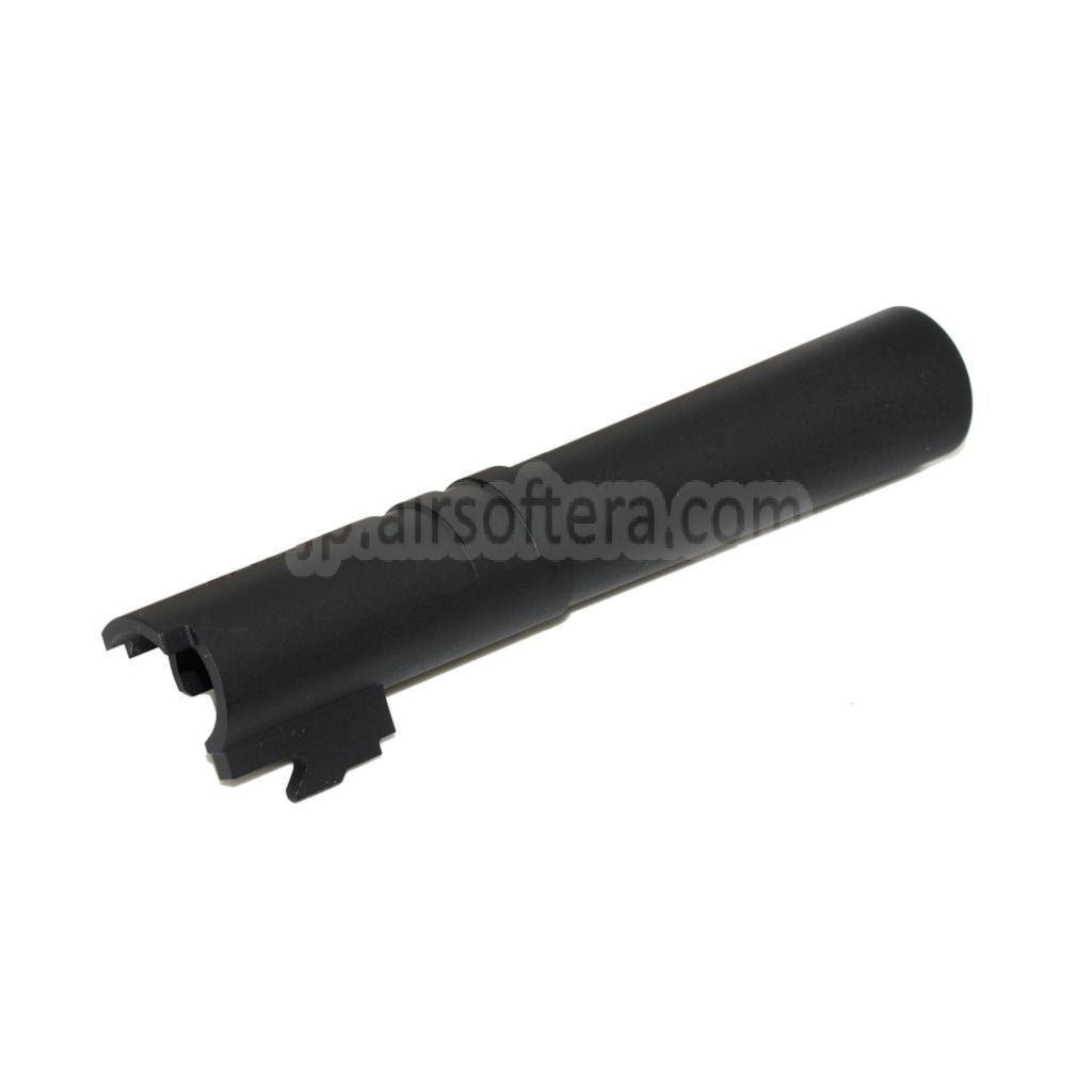 5KU 4.3インチ ステンレススチール製アウターバレル + 11mm CW 東京マルイ HI-CAPA 4.3 GBBピストルに適合
