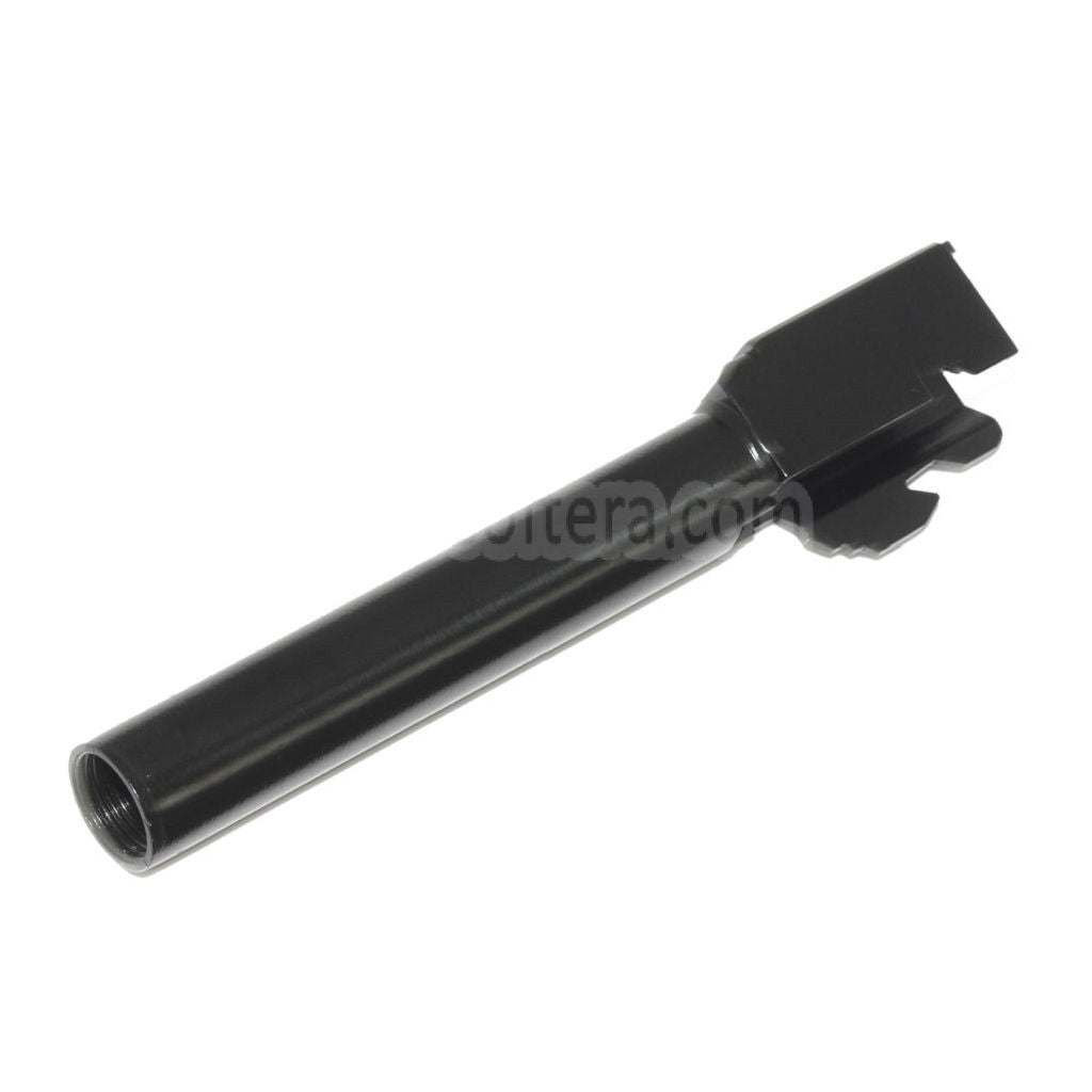 APS 115mm/118mm アウターバレル -12mm逆ネジ APS SHARKシリーズ 6mm/4.5mm GBBピストル対応 エアソフトガン ブラック