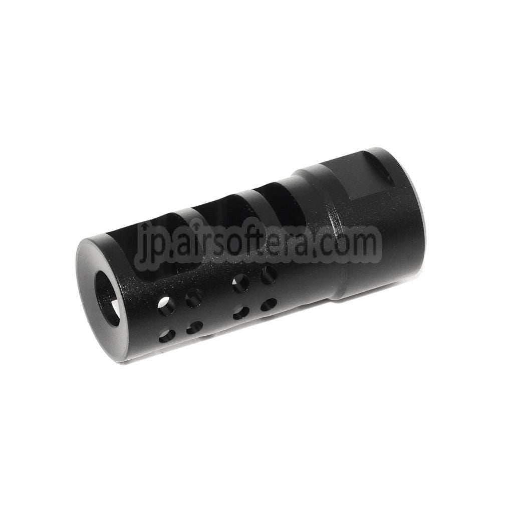 53mm R2 556スタイルメタルマズルブレーキフラッシュハイダー（-14mm CCW 反時計回りネジ式バレルライフルエアソフトガン対応）