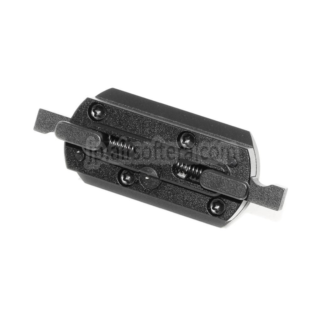 メタル M-LOK QDマウントアダプター（HarrisバイポッドおよびM-LOKハンドガード対応）