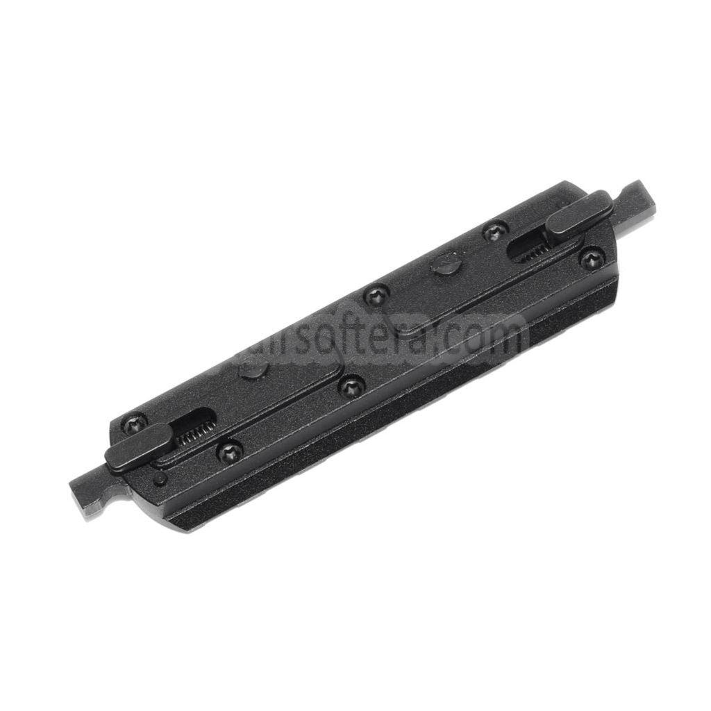 7スロットレールセクション M-LOK QDマウント ブラック