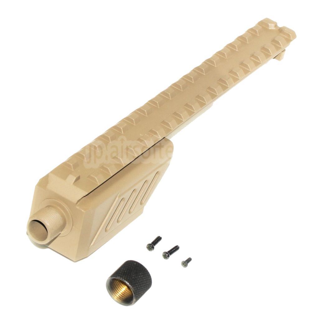 CYMA 187mmバレル延長アタッチメントレールマウント CYMA CM127 G18C AEP AEGピストル対応 エアソフトガン