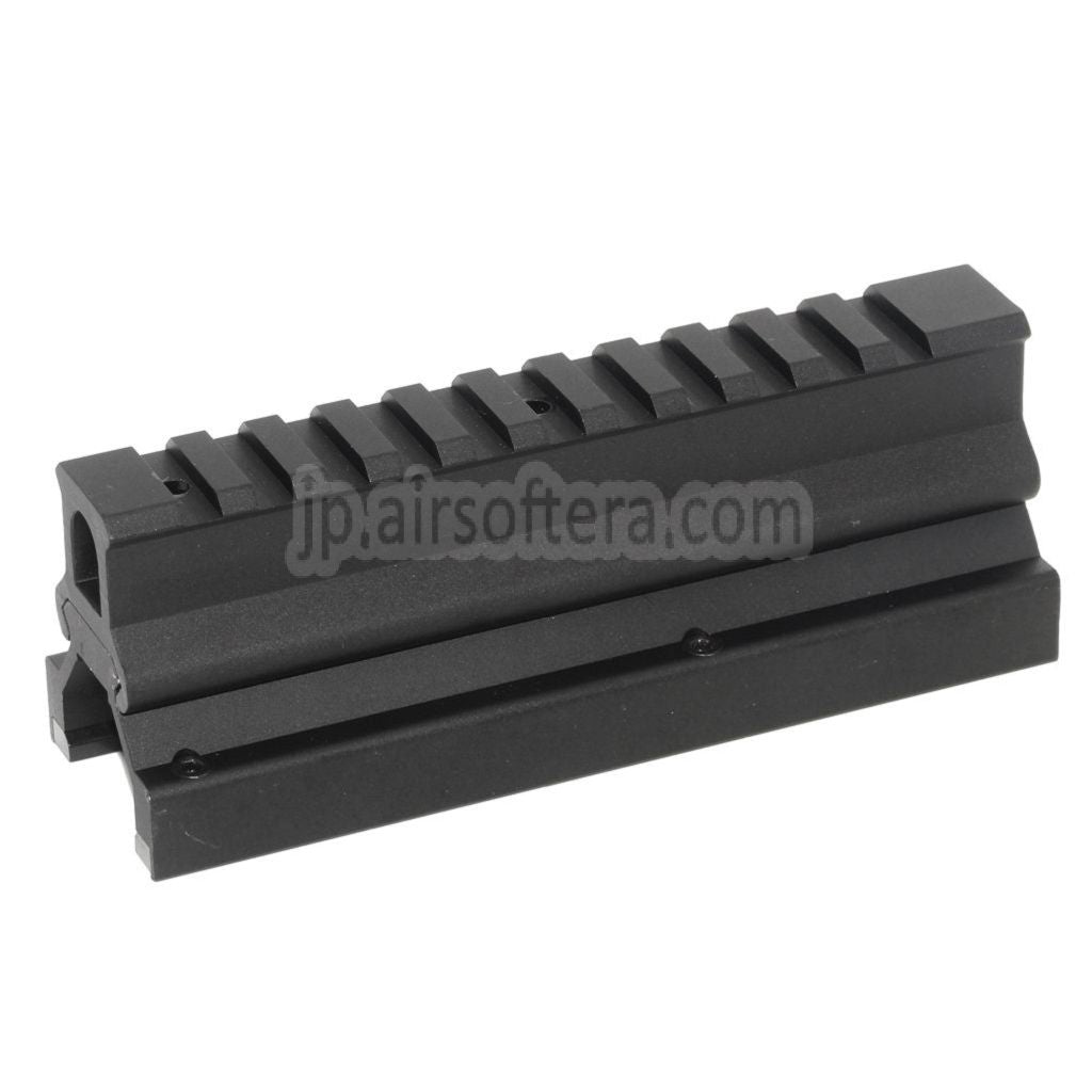 CYMA 130mm ハイロー 20mmレール スコープマウントセット CYMA 東京マルイ VFC MP5シリーズ GBB AEGライフル エアソフトガン ブラック