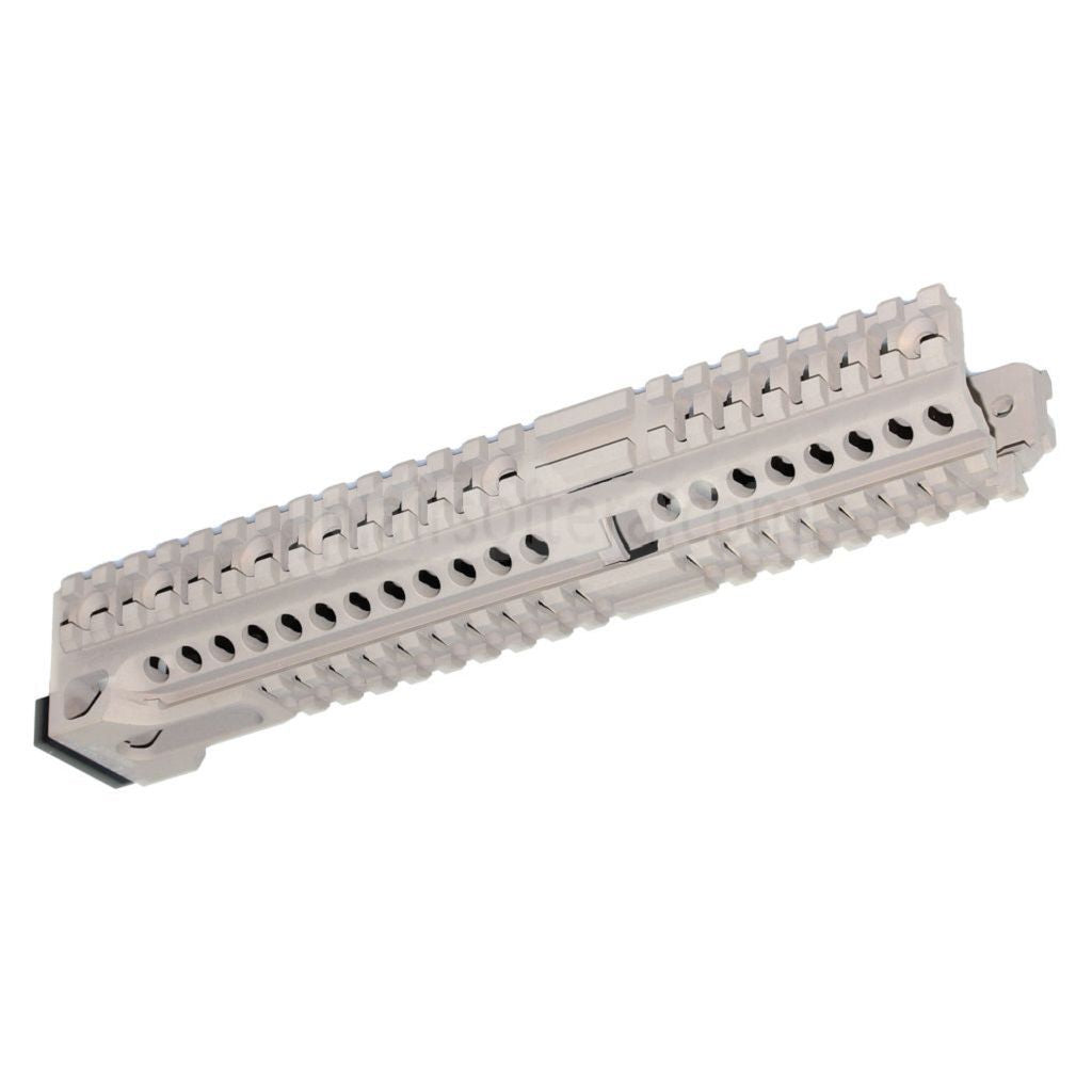5KU CNC 254mm B30スタイル ロングロワーハンドガードレールシステム D-Boys LCT GHK AKM AK74 AK102 AK104 AK105 AKシリーズ AEGライフル エアガン デザートタン